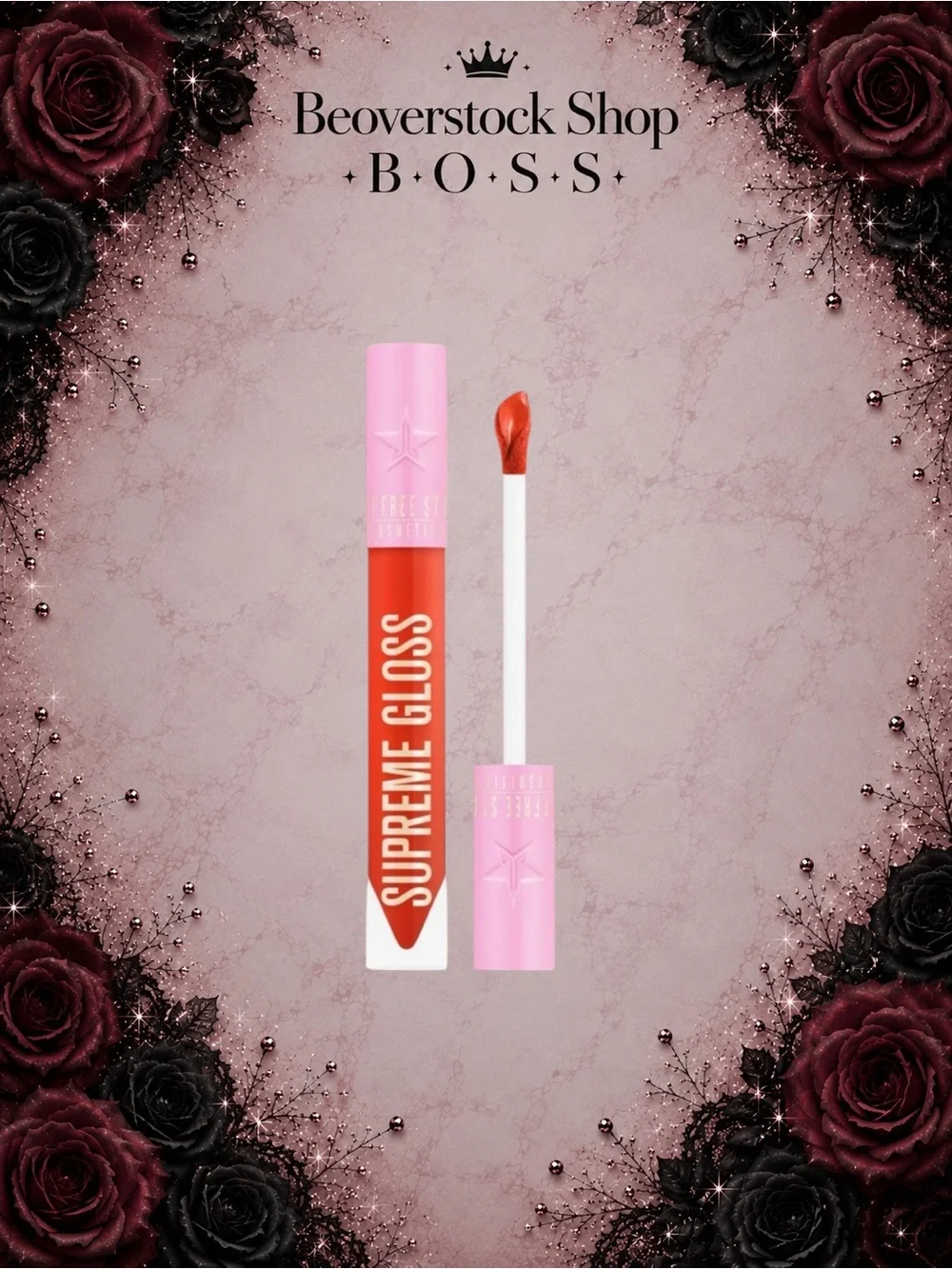 NEW NWT Jeffree Star Cosmetics – Supreme Gloss in ‘Everybody Knows’ (Bright Red-